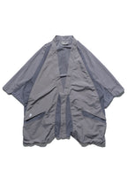 S24  / 08 —  O-02  Double Splicing Tornado Kimono (Steel Grey)