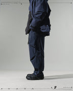 AW23 / 09 —  P23-133  Sukkiri Vertical Pants  (Navy)