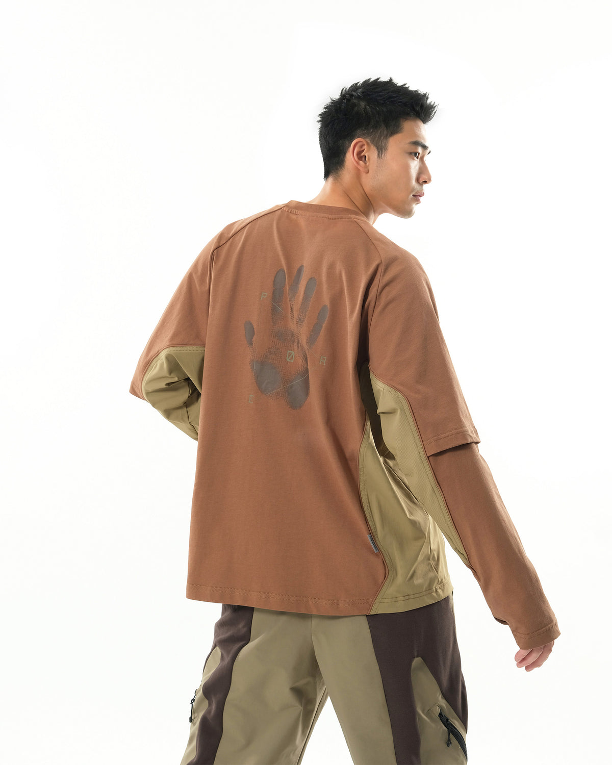A26-PRE-T / Vent Splice L-Tee (Brown)
