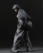 A26-S1-B / Visor Split Sling Bag (Grey)