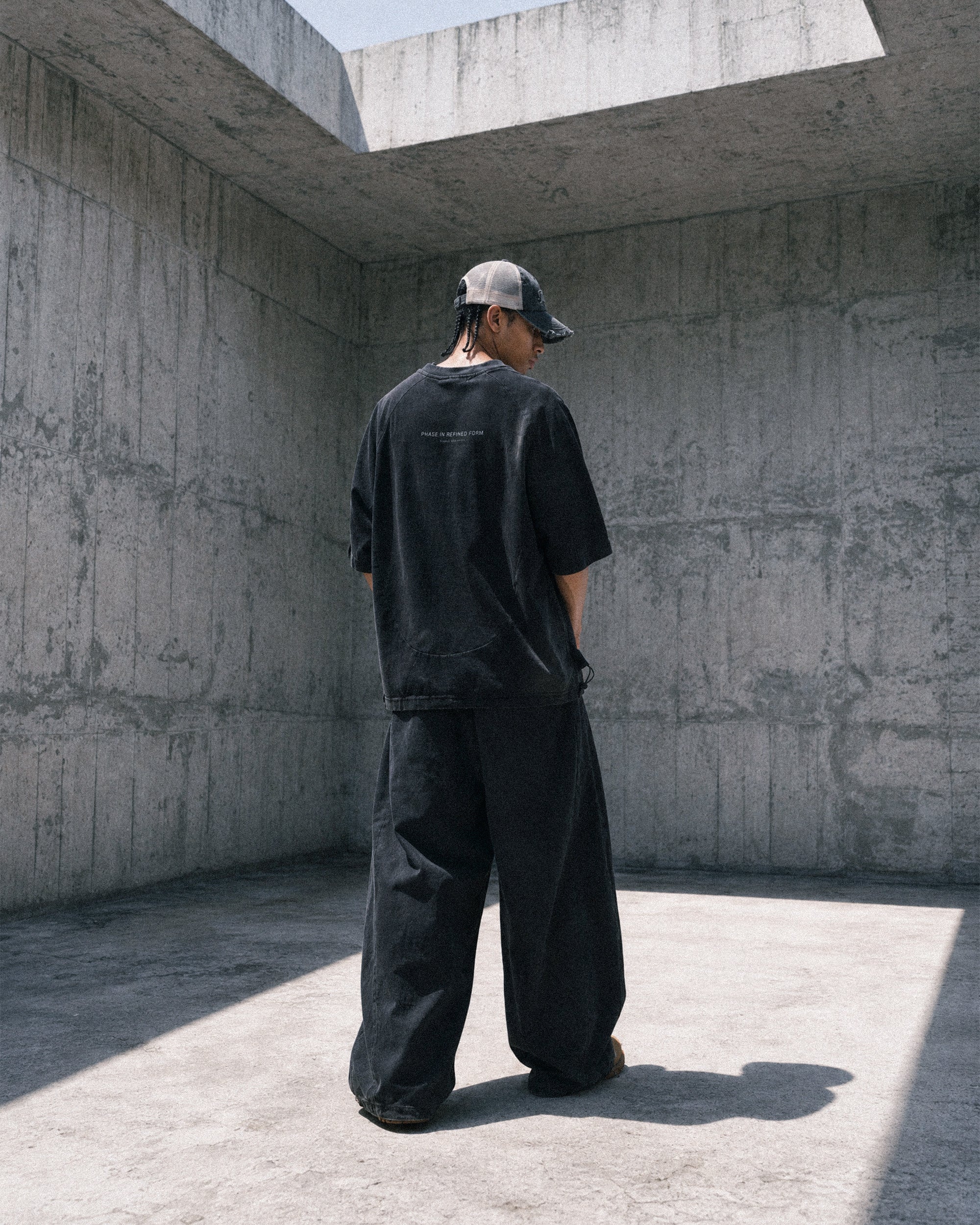 S26-OS-C / OCTO X Sense Trucker Cap(Black)