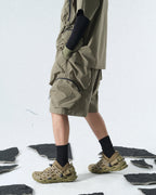 Capsule 03 / CSS-108  Split Shorts (Green)