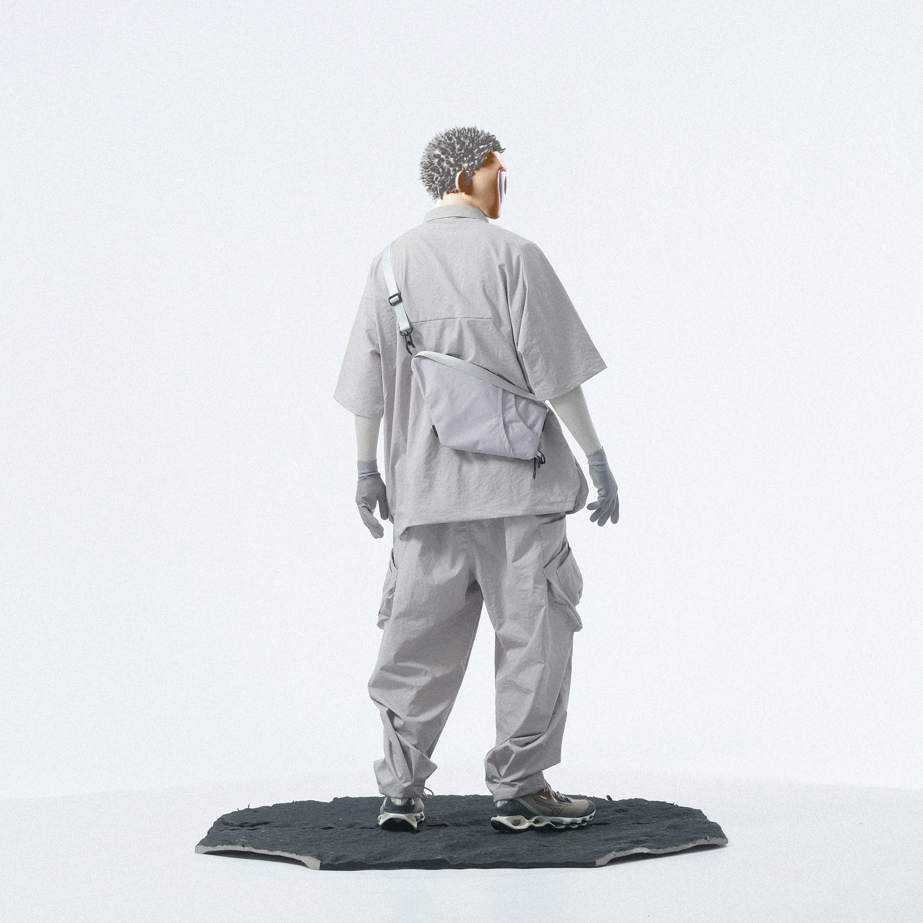 Capsule 02 / CST-117 Drill Shirt  (Light Grey)