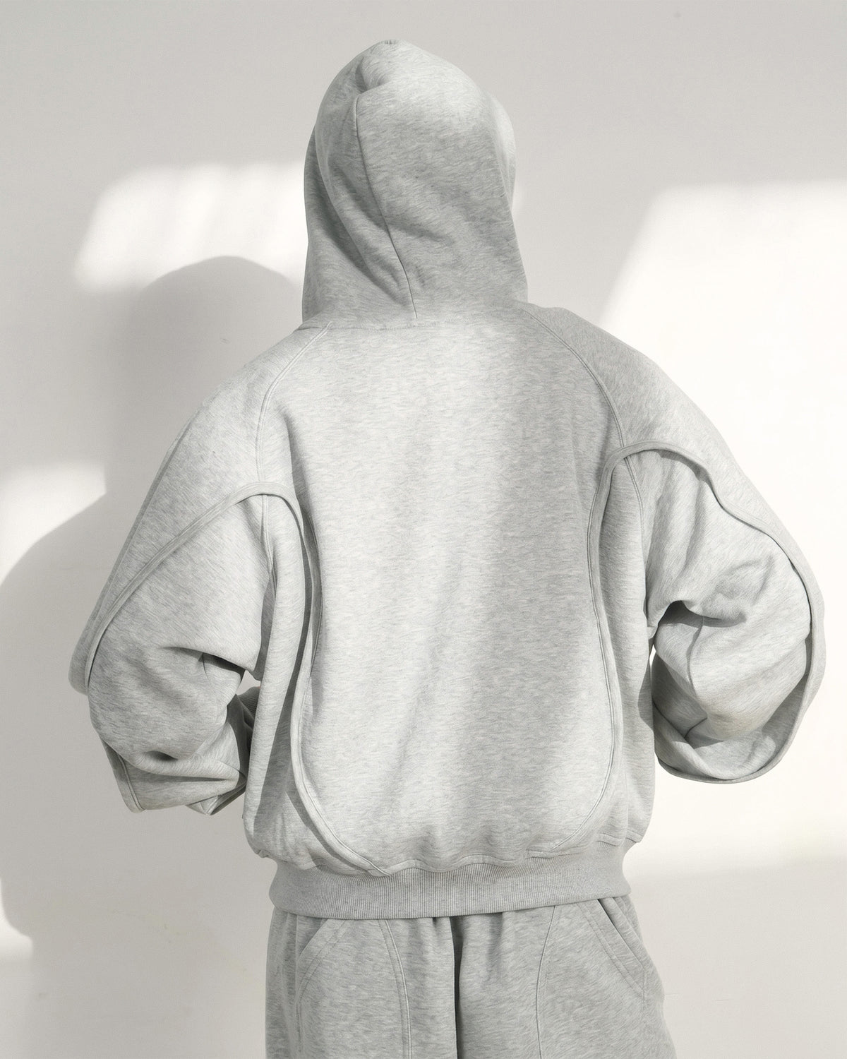 A26-PR-H / Arc Seam Hoodie (L-Grey)