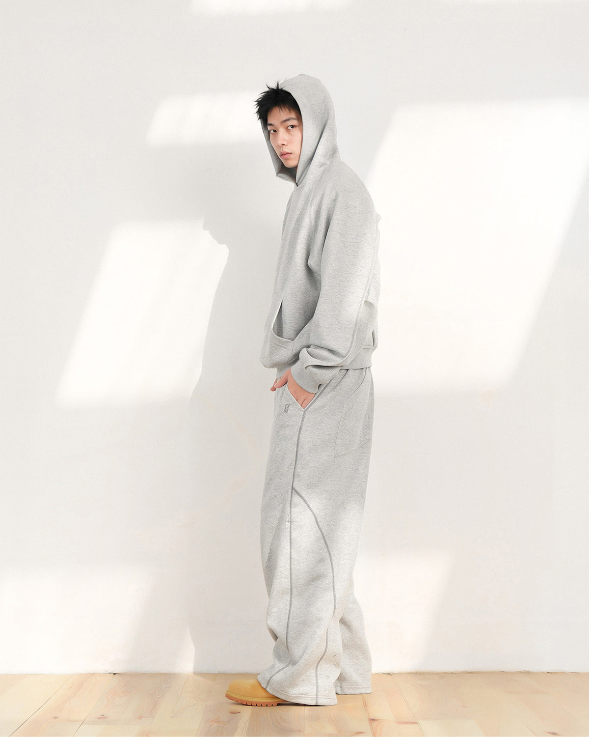 A26-PR-P / Arc Seam Sweat Pants (L-Grey)