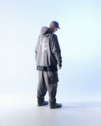 S1 A24-H-01 PixelPulse Visor Hoodies (Grey)