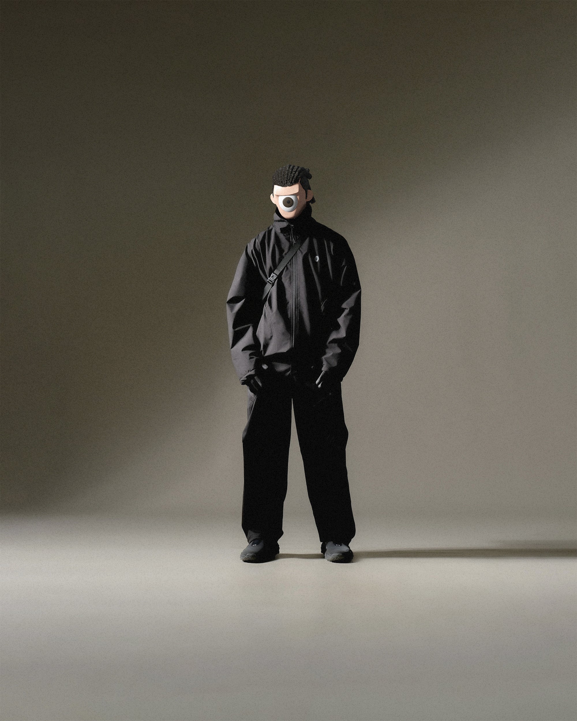 A24-CS-02-J2 Aura Curved Jacket (Black)