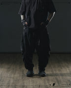 S24 / 13 — P -02  Tornado Arc Wide Pants (Black)