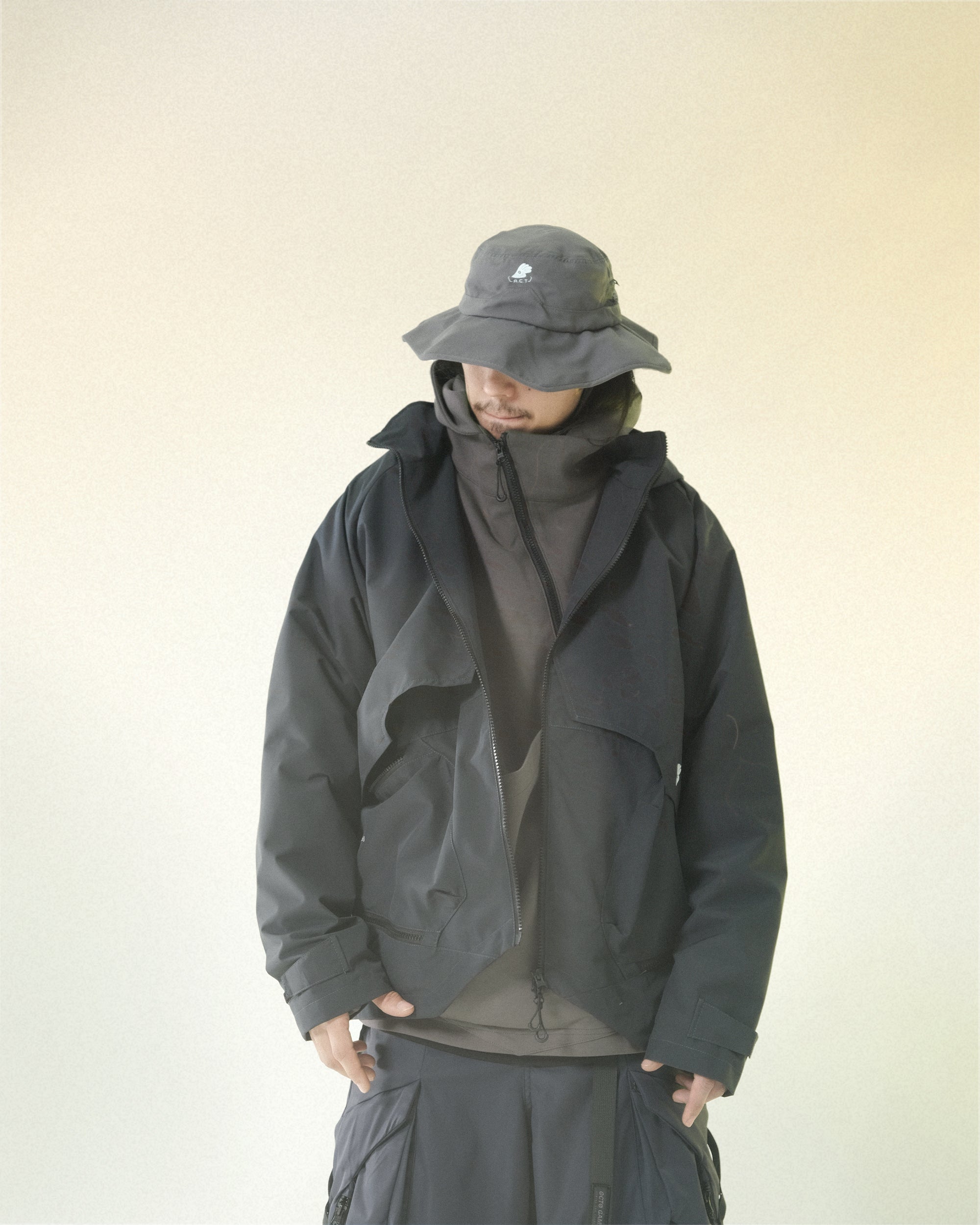 A24-J-02 Trapezoid Mighty Form Jacket (Anchor Navy)