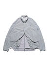 AW23 / 01 — T23-073  Trapezoidal Stereo Visor Shirt (Grey)