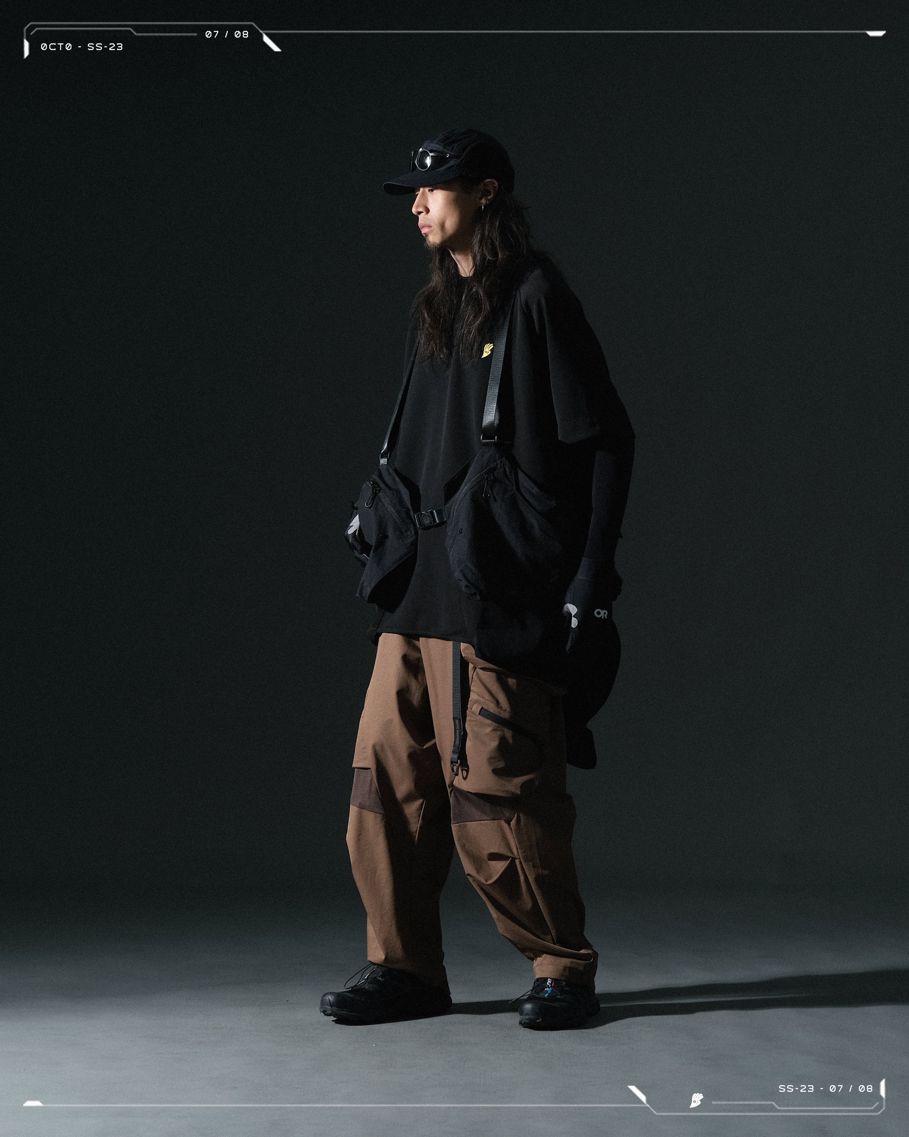 SS23 / 08 —  P23-128 Extreme Breathable Pants  (Brown)