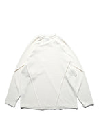 A24-CS-01-T   Futuristic Long Sleeves T-shirt (Ivory White)