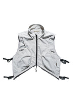 A24-CS-01-O    Futuristic Vest (Bright Grey)