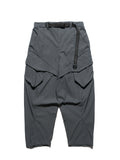 S1 A24-P-01  AngleCut Visor Camber cone Pants (Grey)