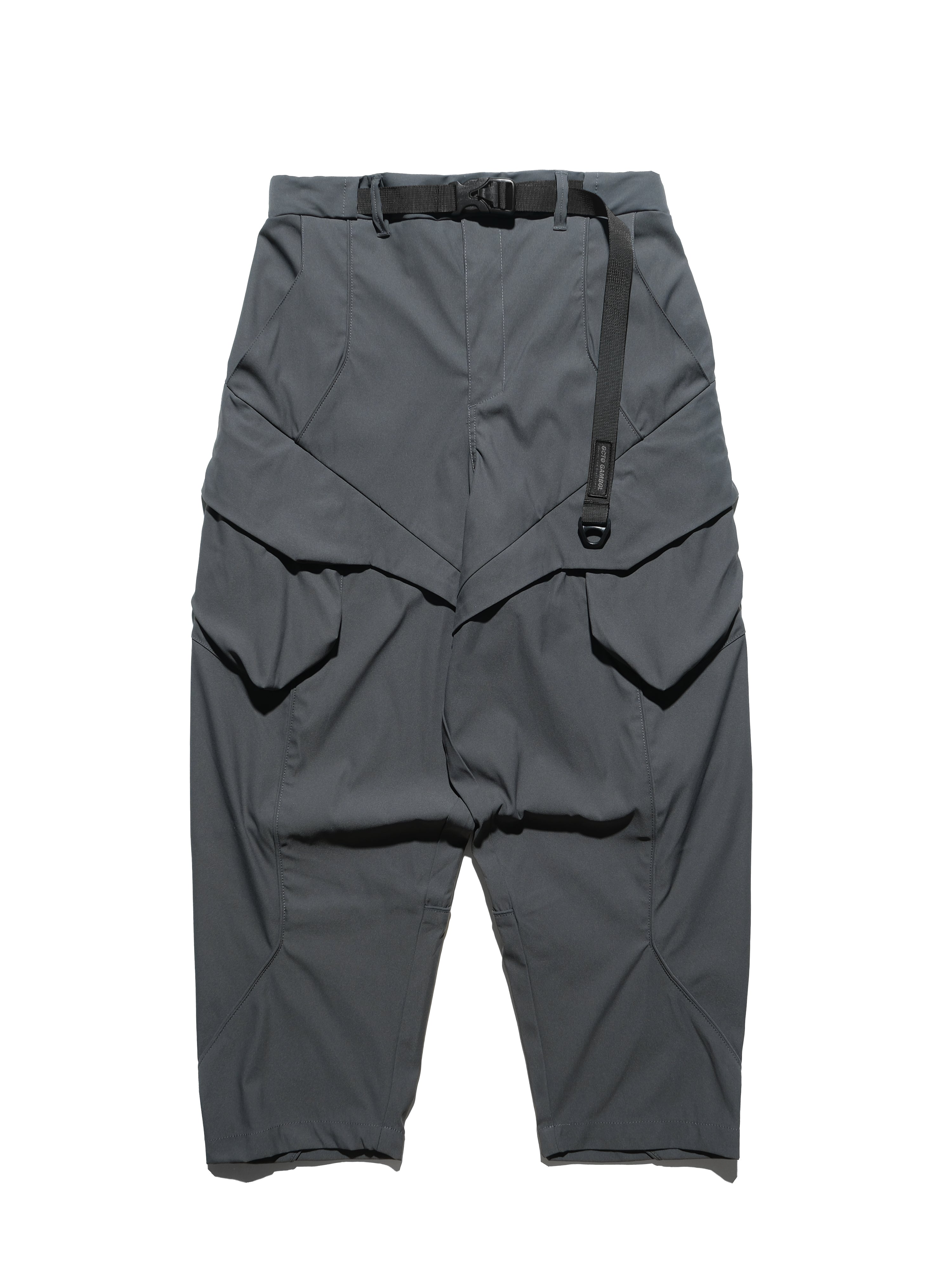S1 A24-P-01  AngleCut Visor Camber cone Pants (Grey)