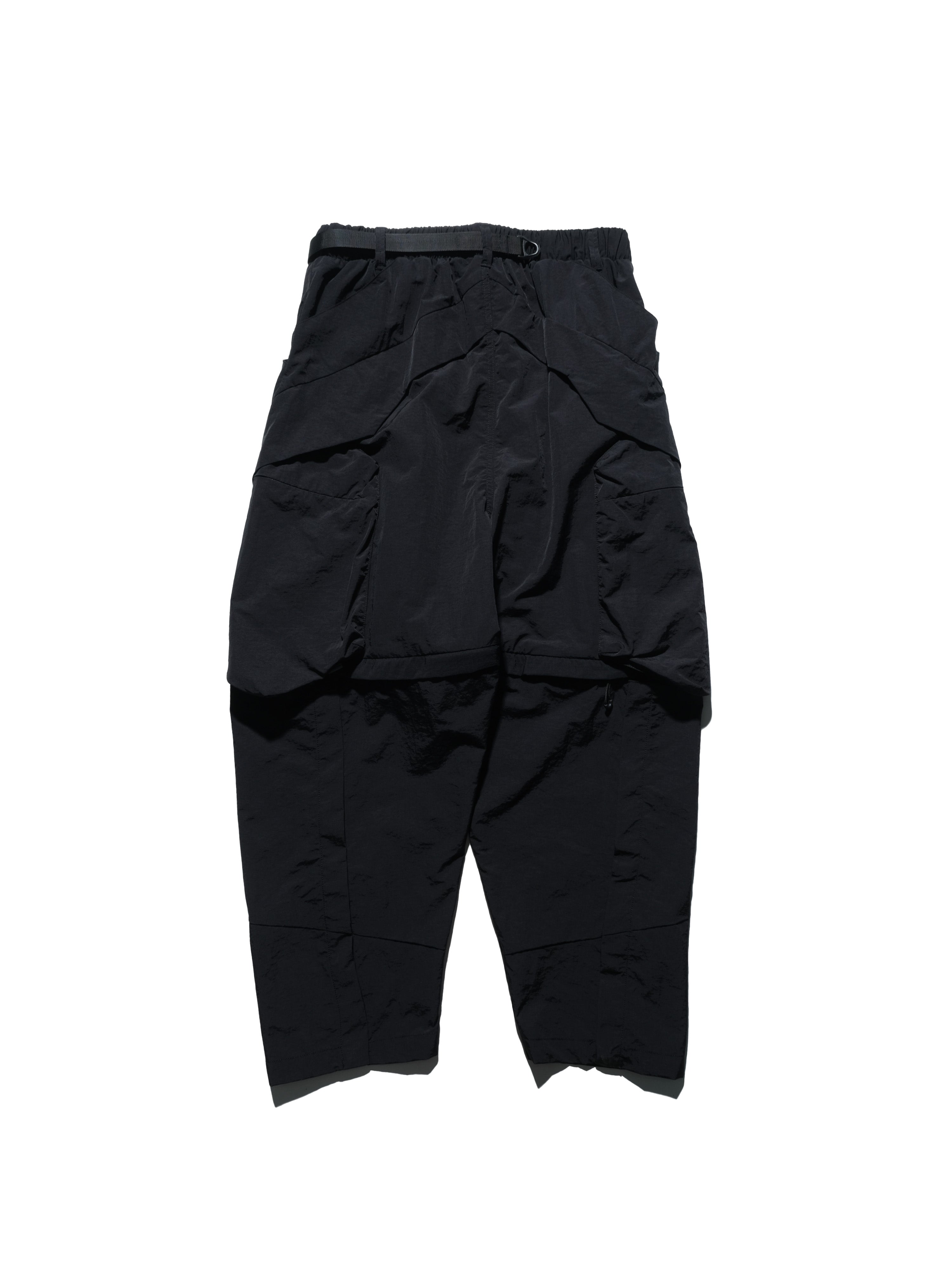 PRE - SEASON  —  PP23-021 Detachable Orb Pants  (Black)