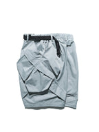 S24 / 02 — S-01  Radial Visor Shorts  (Slate Grey)