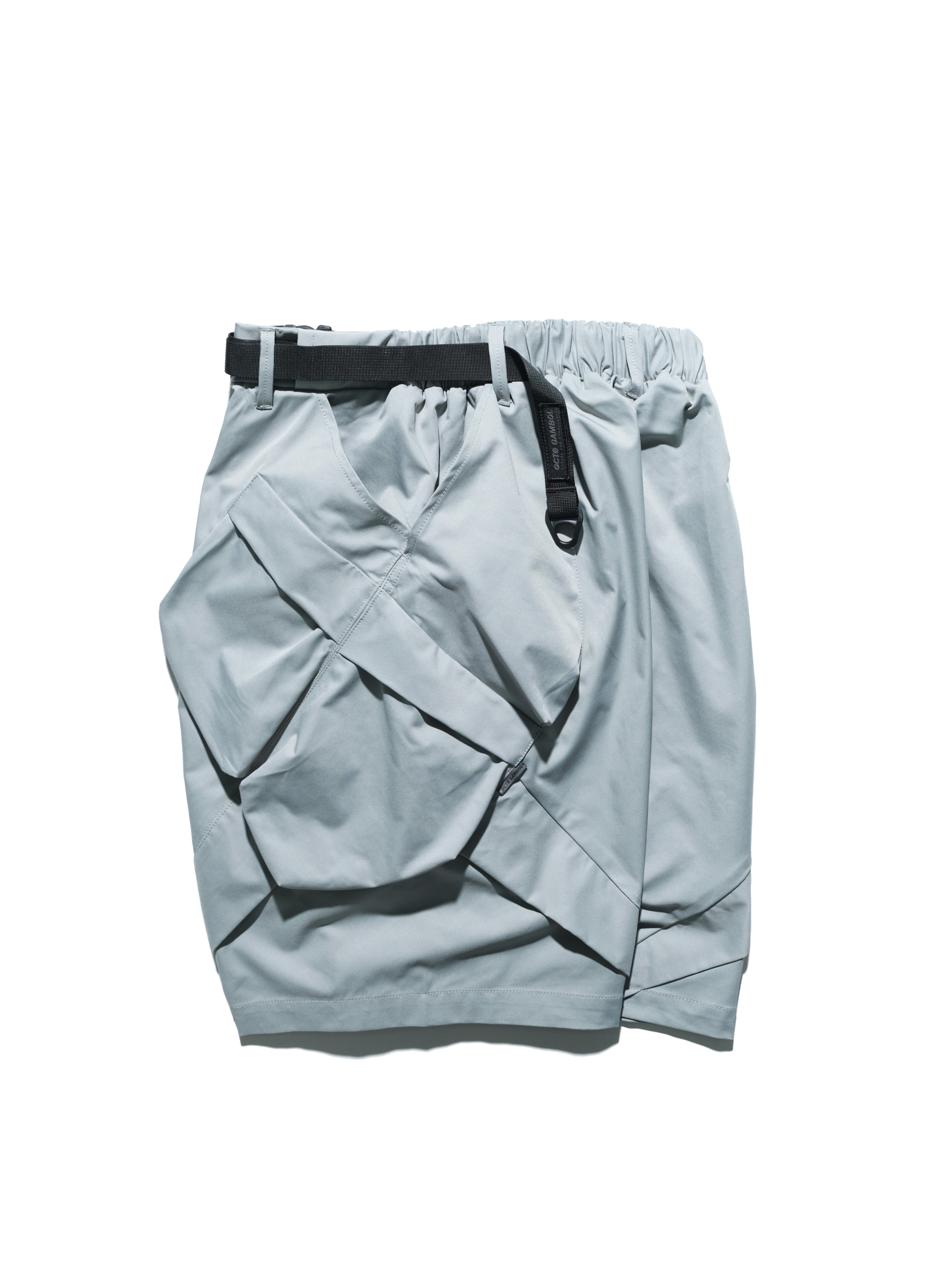 S24 / 02 — S-01  Radial Visor Shorts  (Slate Grey)