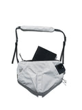 A24-CS-01-B  Futuristic Crossbody Bag (Bright Grey)