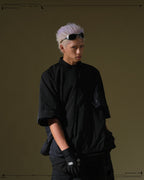 PRE - SEASON  — PT23-012 Detachable Dual Form Shirt (Black)