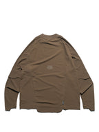 PRE - SEASON —S24 PS-01T-2   Sukkiri Twin Layer T-shirt (Brown)