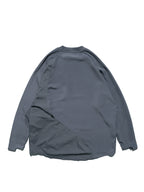 Capsule 03 / CST-124 Psammite Nylon Long Sleeve T-shirt  (Stone Grey)