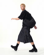S26-C2-S / Offset Void Shorts (N-Black)