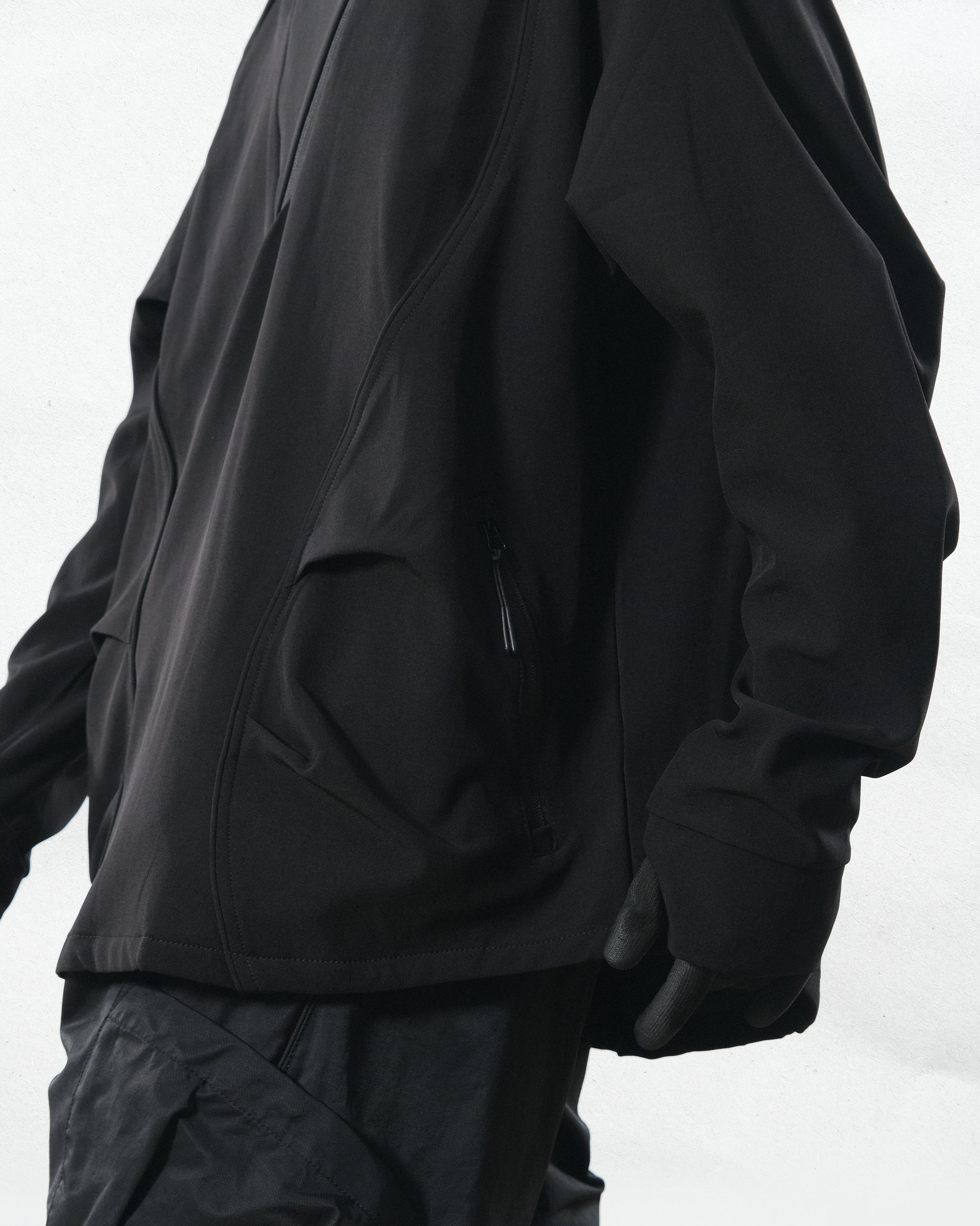 Capsule 01 / CST-120  ARC Zip Sweater  (Black)