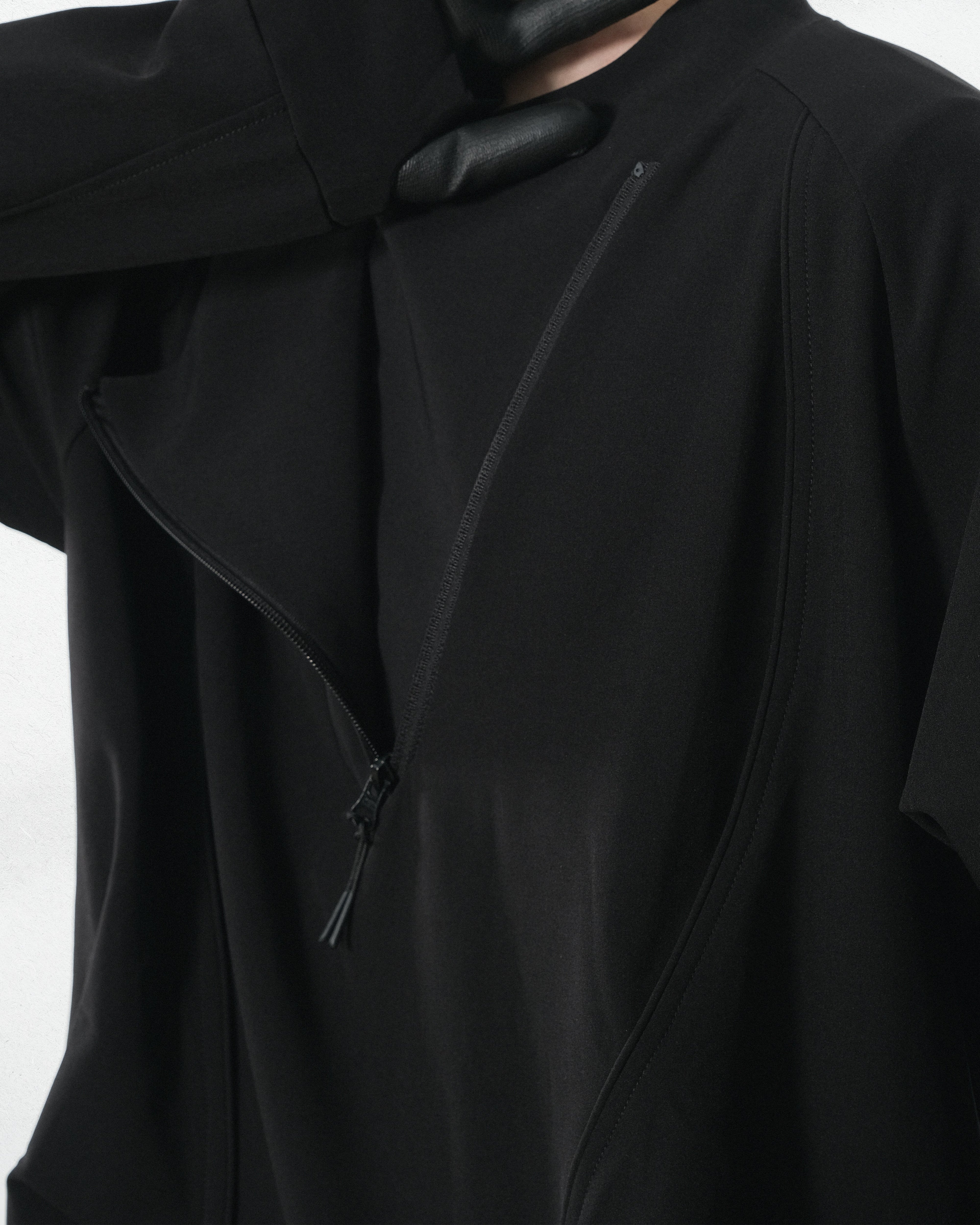 Capsule 01 / CST-120  ARC Zip Sweater  (Black)