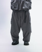 PRE-A24-PS-P1  Linear Vertical Sukkiri Pants(Dark Grey)