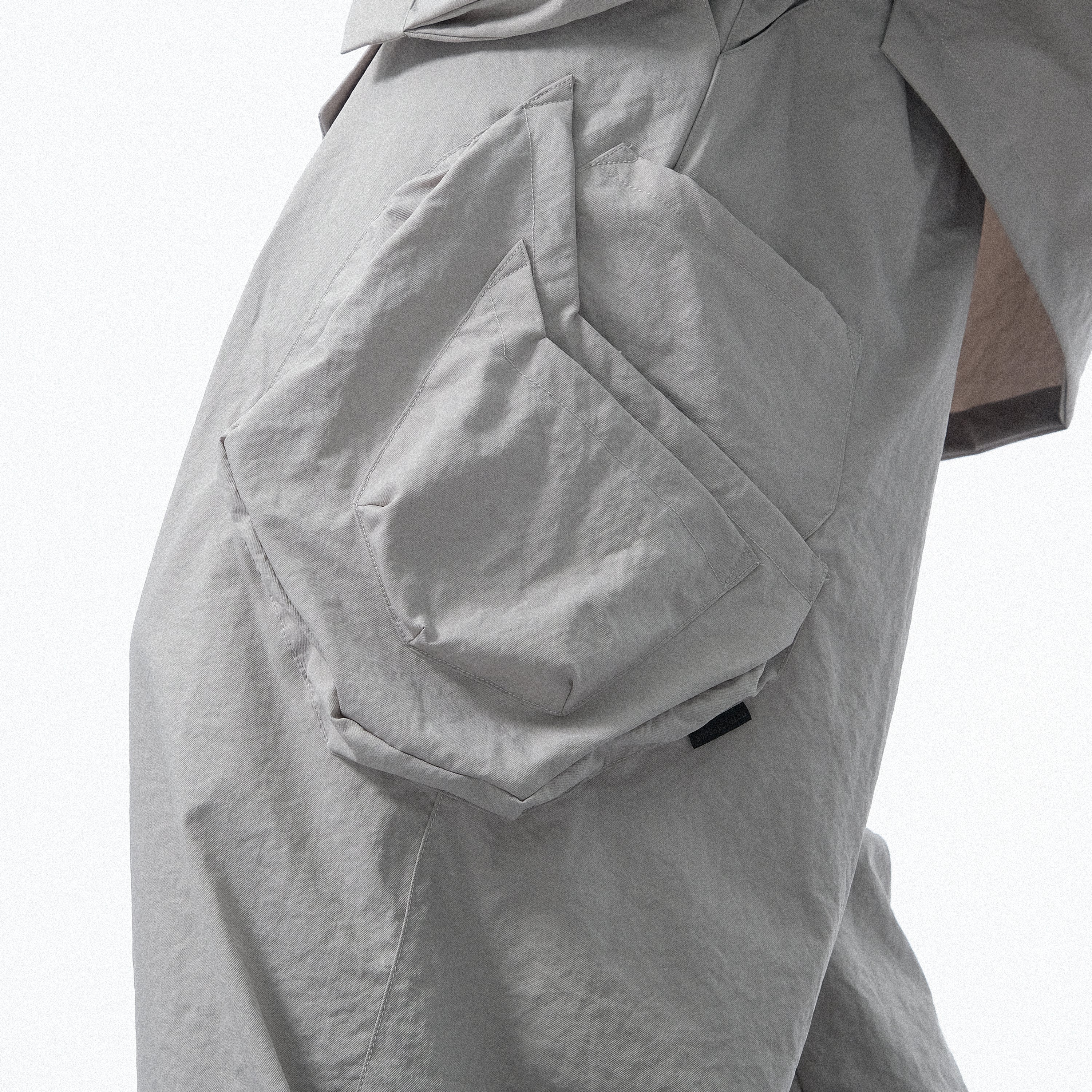 Capsule 02 / CSP-117 Drill Orb Pants  (Light Grey)