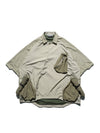 PRE - SEASON  — PT23-012 Detachable Dual Form Shirt (Khaki)