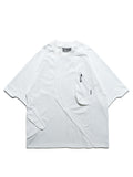S24  / 12 —  T-04  Trapezoid Sukkiri T-shirt  (White)