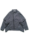 PRE - SEASON  —S24 PS-01J Detachable Sleeves Blazer  (Shadow Grey)