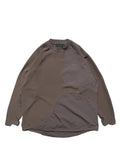 Capsule 03 / CST-124 Psammite Nylon Long Sleeve T-shirt  (Brown)