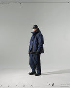 AW23 / 09 —  P23-133  Sukkiri Vertical Pants  (Navy)