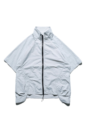 S24  / C-01ST  TYPE OF SCALE Zip Shirt  (Bright Grey)