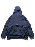 AW23 / 08 —J23-028  Radial Visor Windbreaker (Navy)