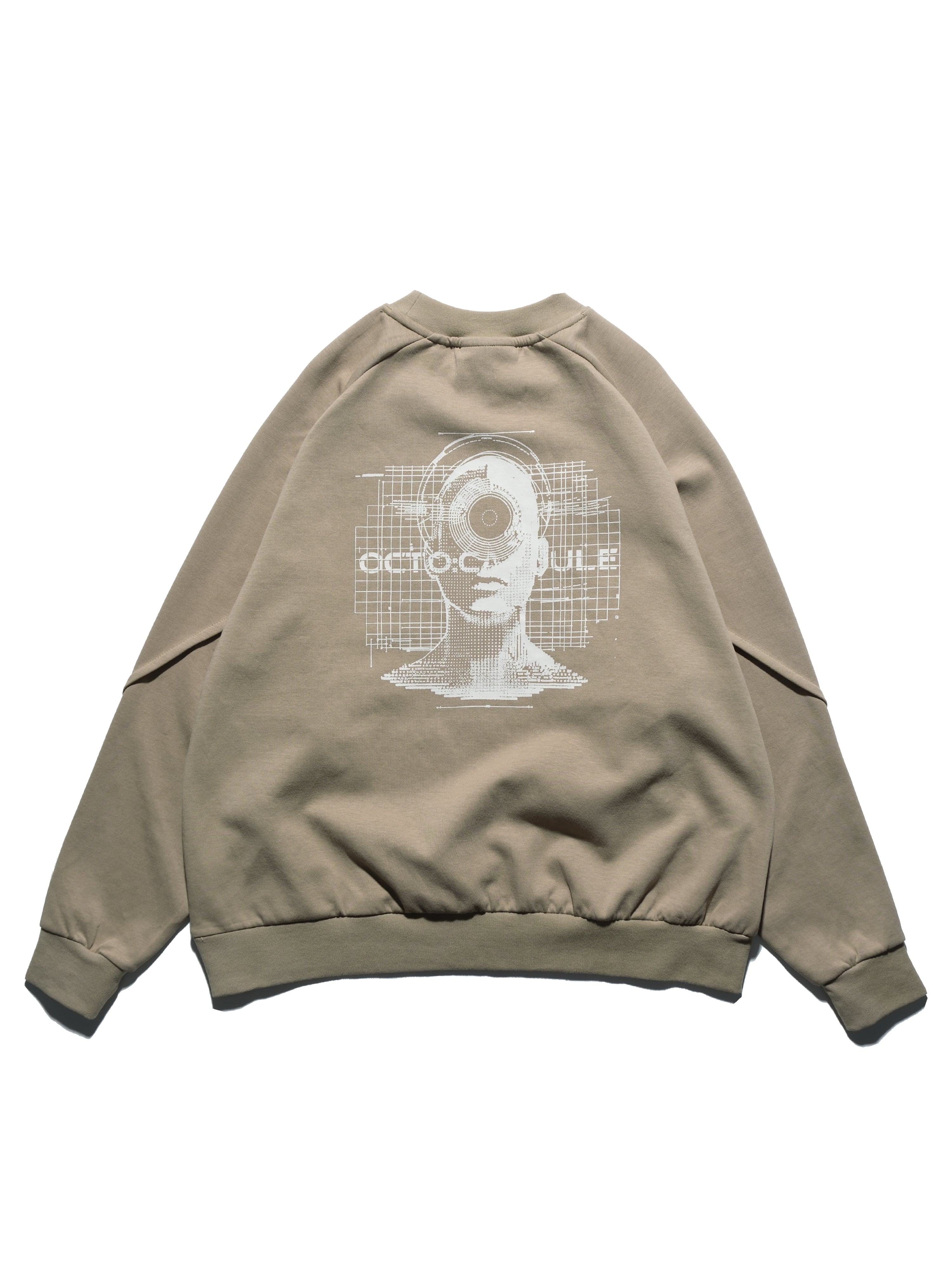 A24-CS-01-H   Futuristic Sweater (Taupe Khaki)