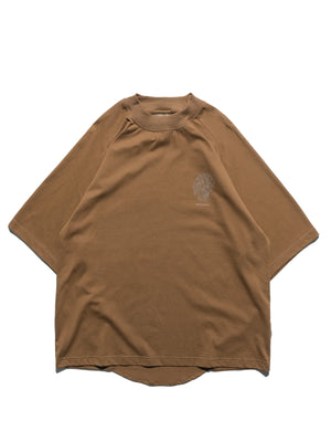 S24  / C-02-T1   ROAM Logo Oversized T-shirt  (Brown)