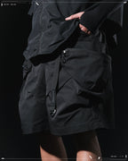 SS23 / 11 —  S23-068 Hollow Pocket Shorts (Black)