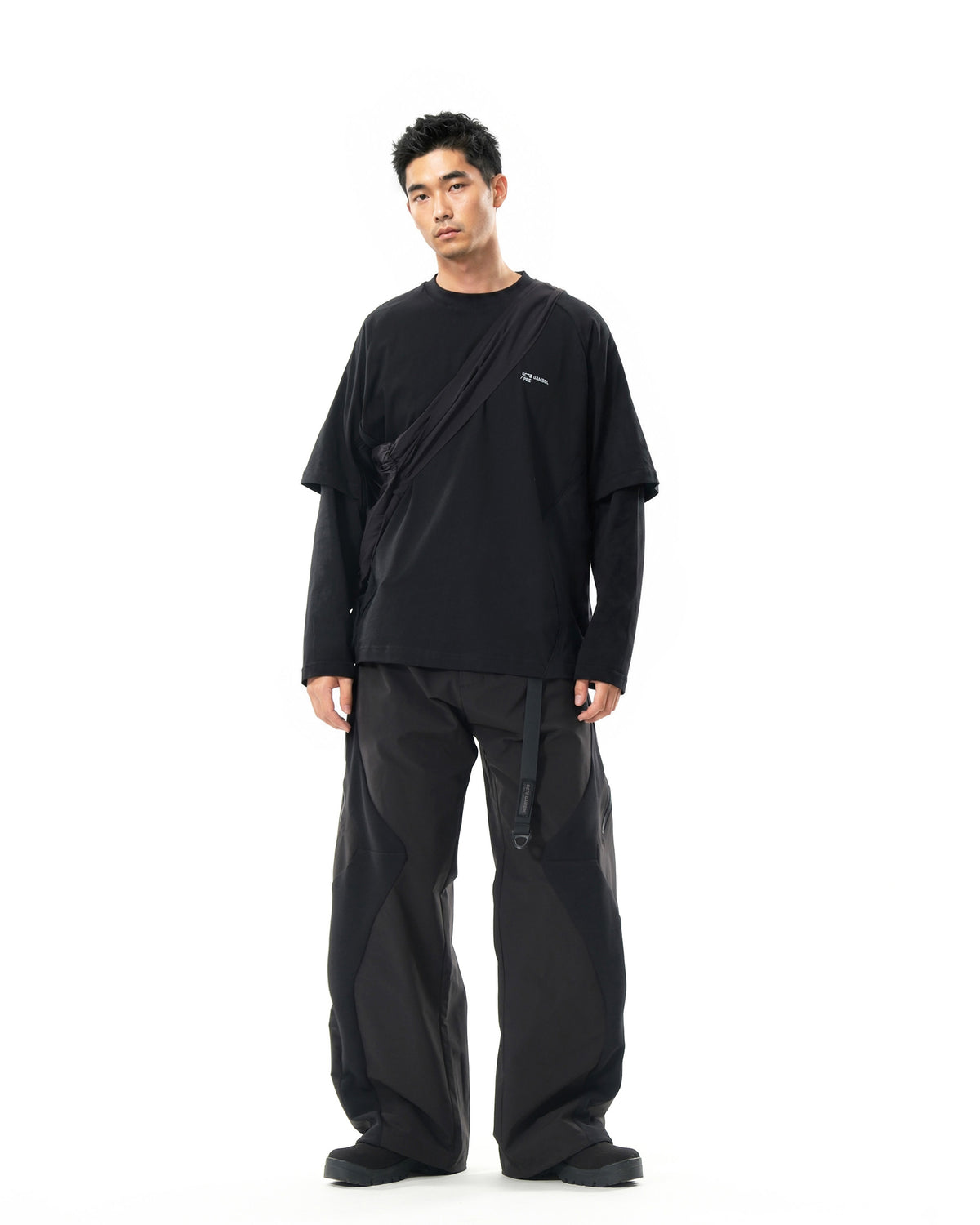 A26-PRE-P1 / Arc Partition Pants (Black)
