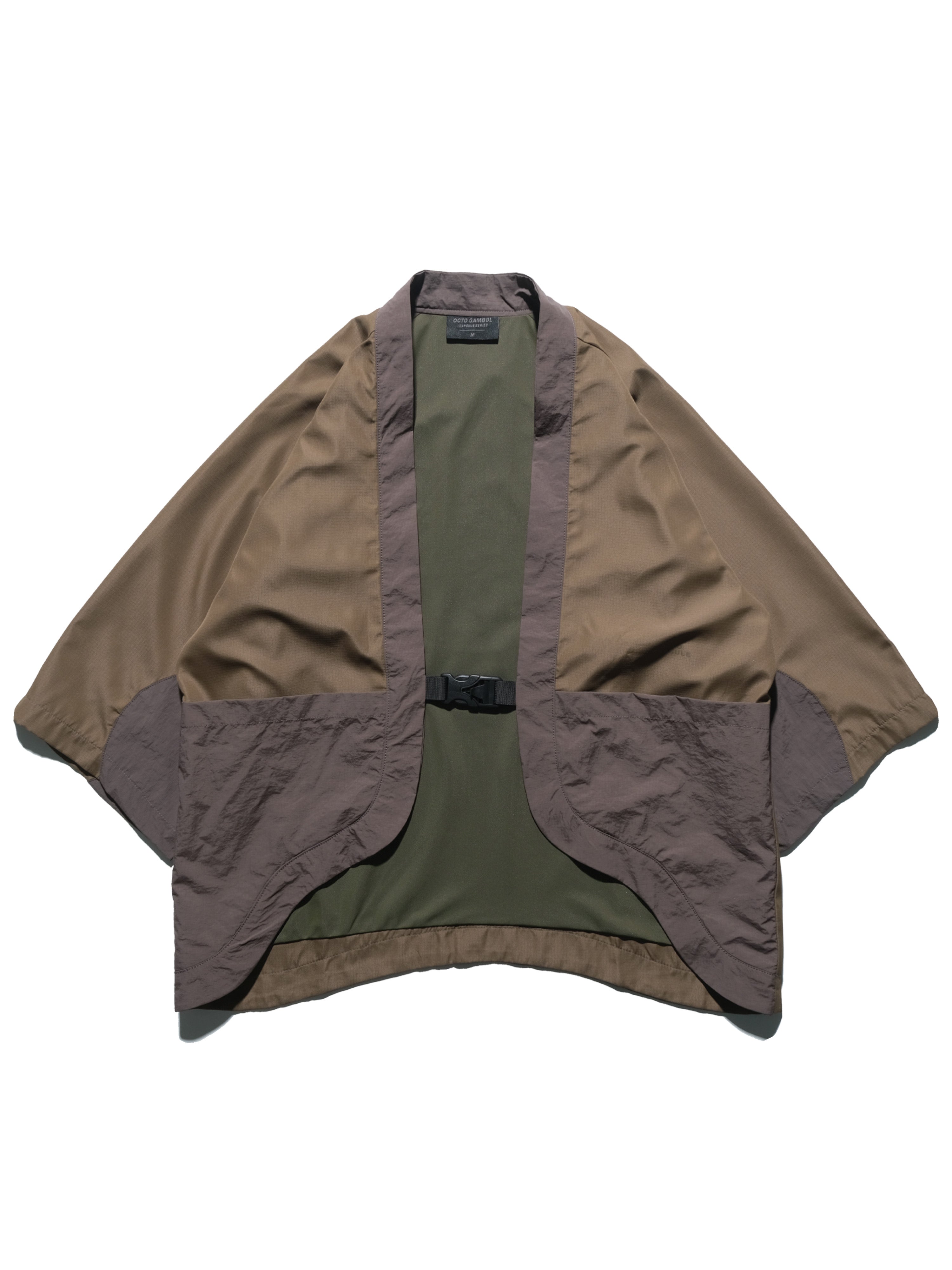 Capsule 03 / CST-125  Psammite Kimono Jacket  (Brown)