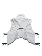 A24-CS-01-O    Futuristic Vest (Bright Grey)