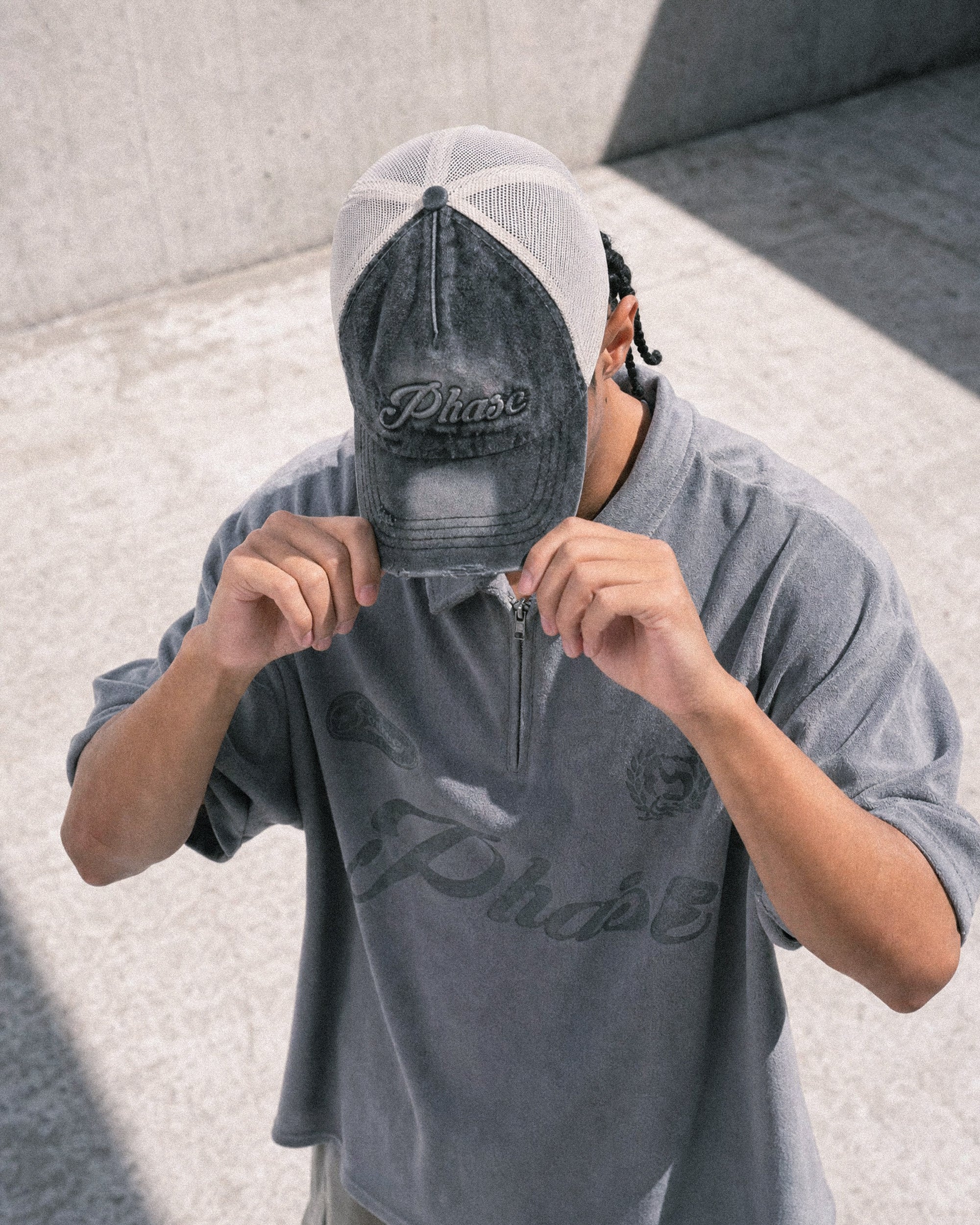 S26-OS-C / OCTO X Sense Trucker Cap(Blue)