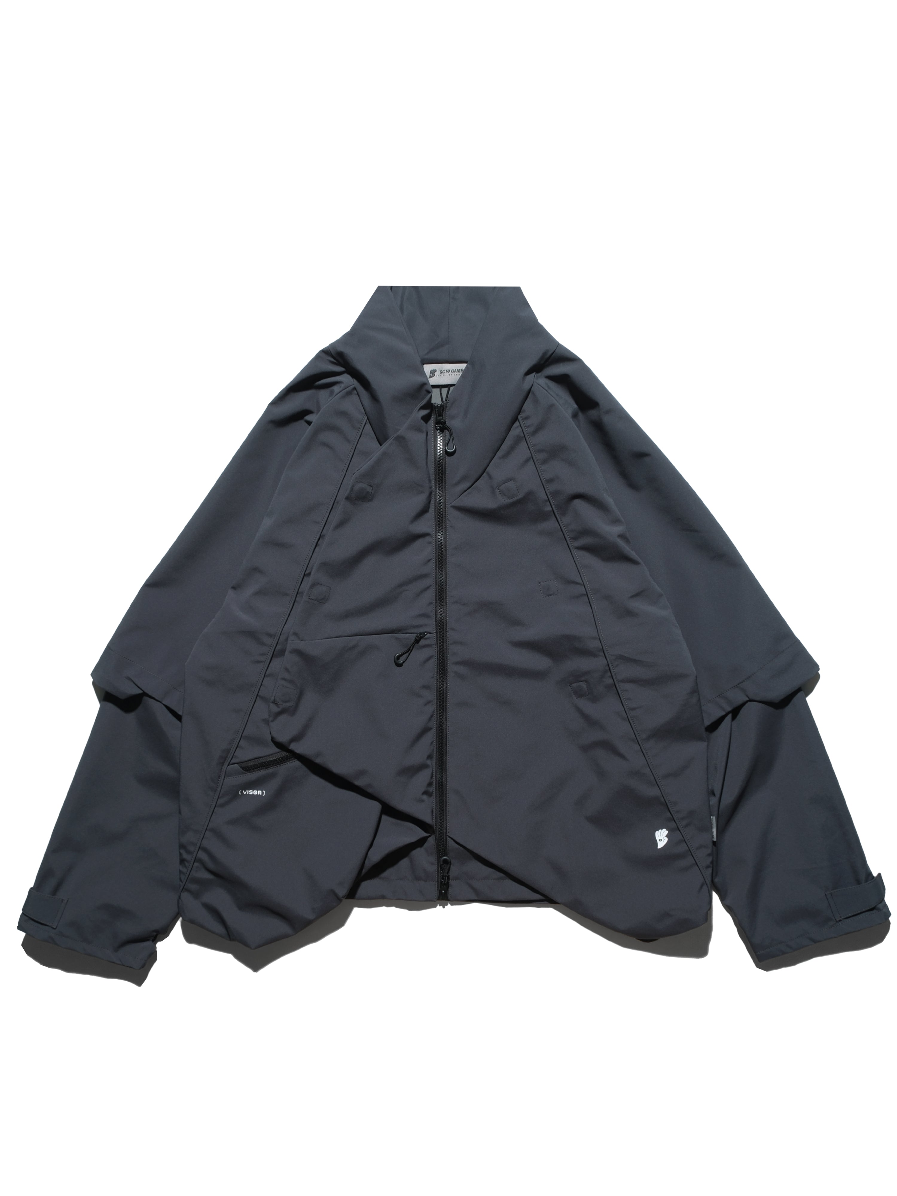 S1 A24-J-01 InverseV Visor Blazer (Grey)