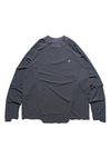 PRE - SEASON —S24 PS-01T-2   Sukkiri Twin Layer T-shirt (Shadow Grey)