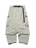 PRE-A24-PS-P1  Linear Vertical Sukkiri Pants(Beige Khaki)