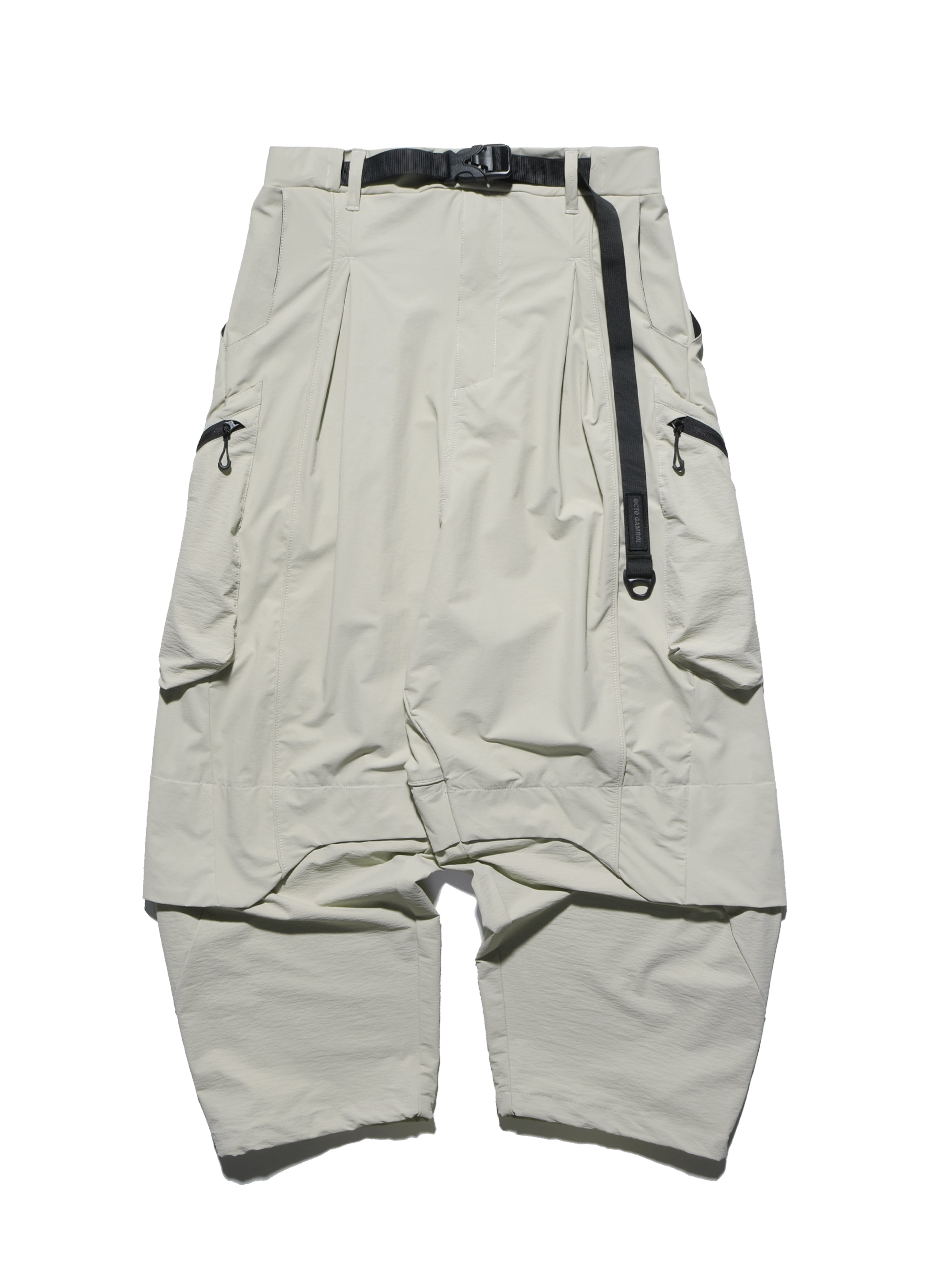PRE-A24-PS-P1  Linear Vertical Sukkiri Pants(Beige Khaki)