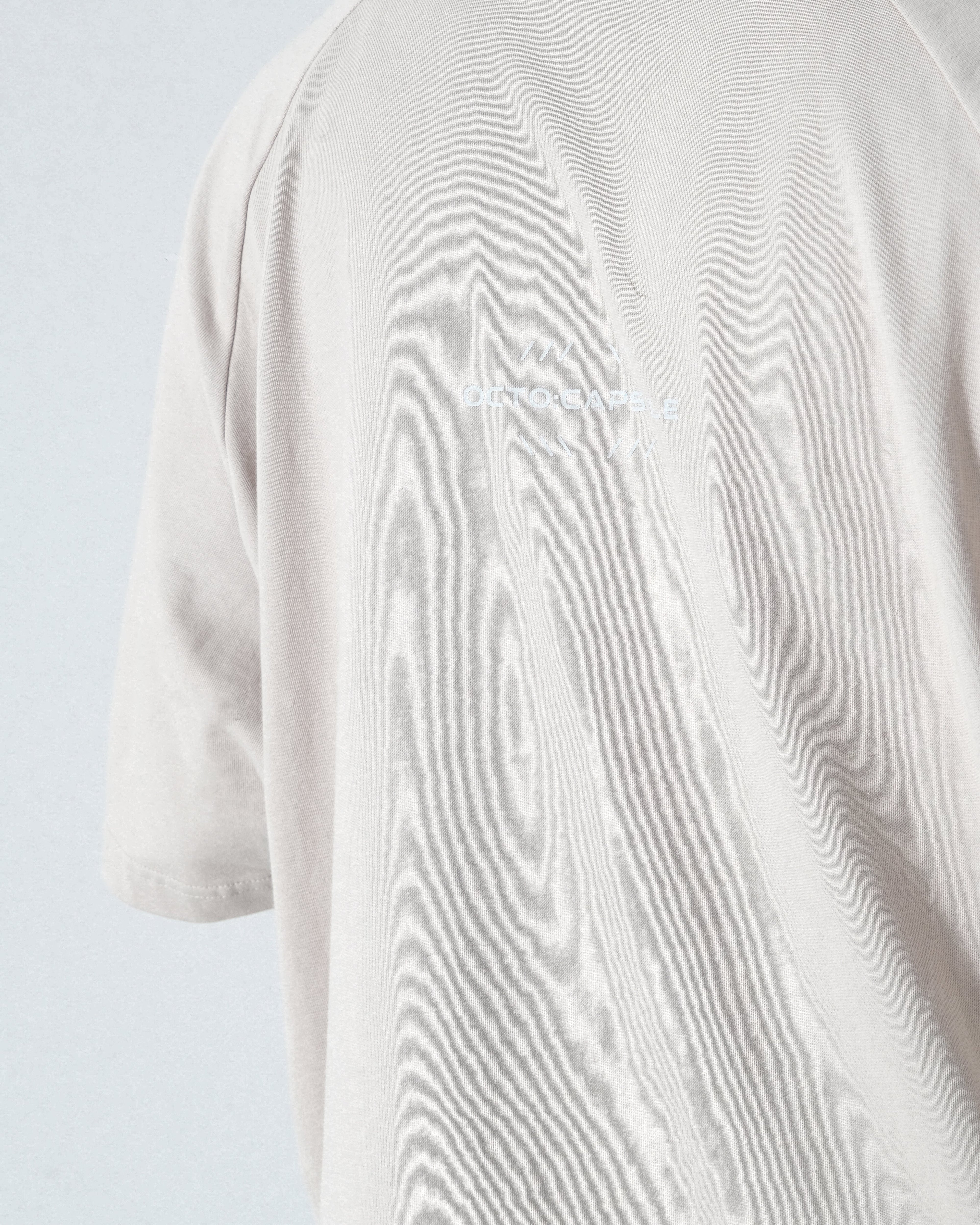 Capsule 03 / CST-119  Split T-shirt  (Light Grey)